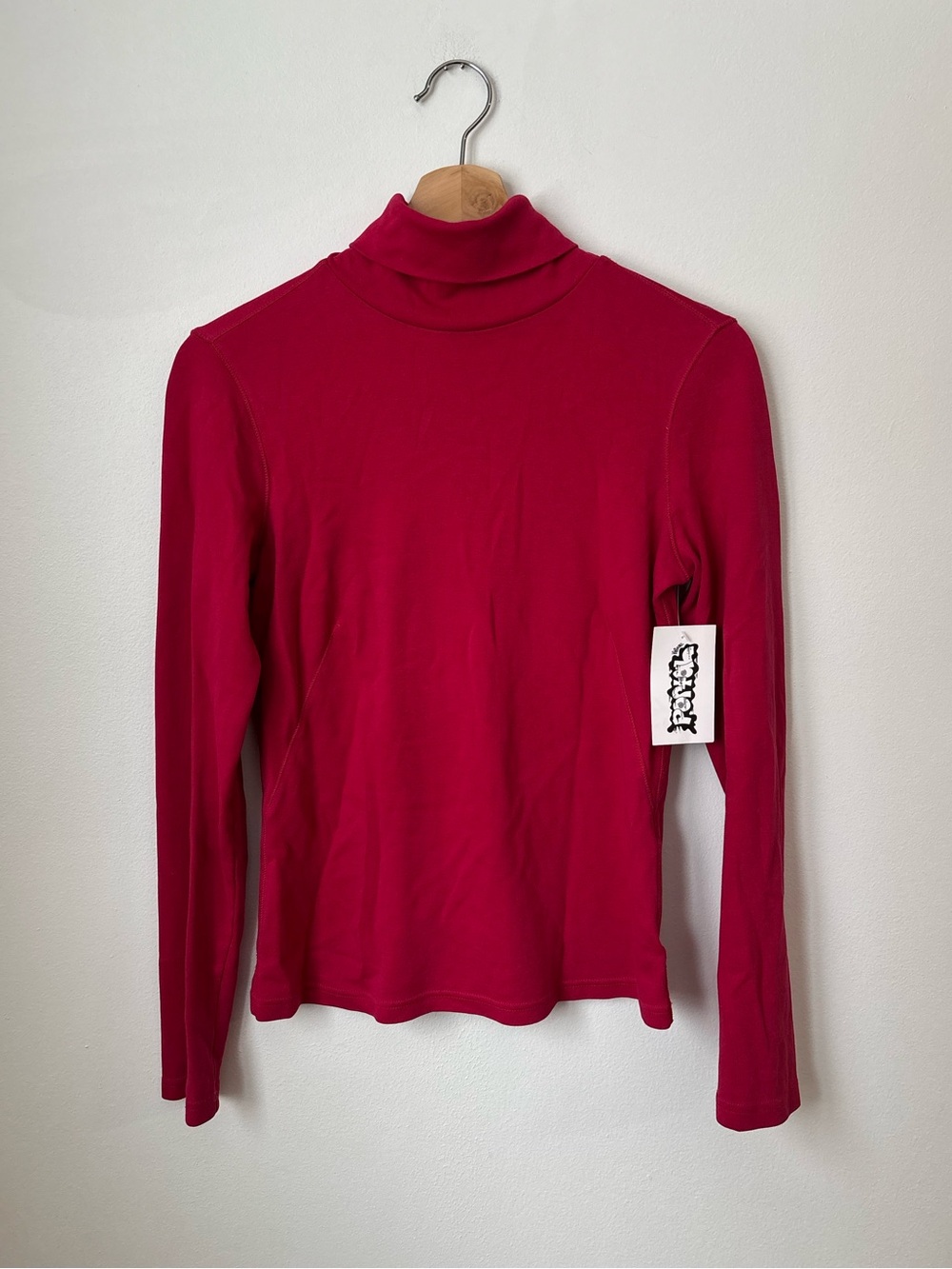 Eddie Bauer fuchsia turtleneck